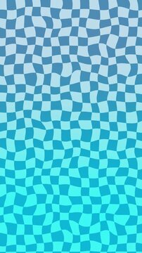 Blue checkboard background animation 4k seamless loop	