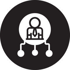 connection glyph icon