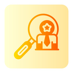 search user gradient icon