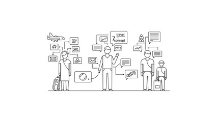 Obraz premium Travel concept