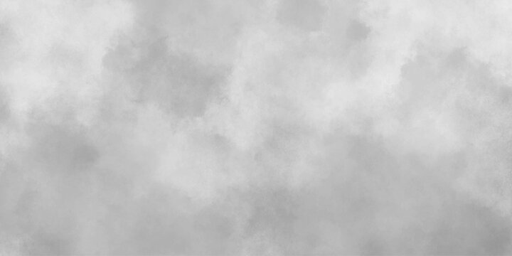 Abstract white and gray watercolor painting background. black cloud textured and sky white clouds background with blurred and grunge stains, white cloud paper texture design and watercolor.