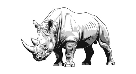 Abstract geometric pattern with flowing curves and sharp lines