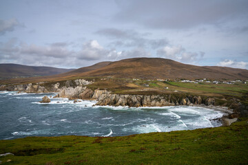 White Cliffs of Ashleam, Achill Island, county Mayo, Ireland