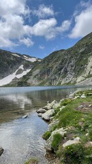 Fototapeta premium river in the mountains