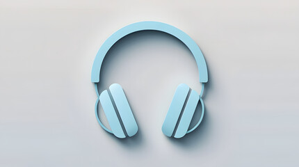 a headphone in image a audio source