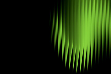 Lime green rib texture minimalist design background abstract backdrop