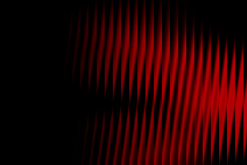 Vermilion rib texture minimal pattern background abstract design backdrop