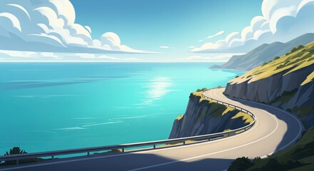 Dreamy Coastal Journey