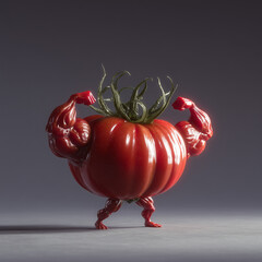 Muscular tomato