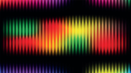 Abstract geometric design with color accents