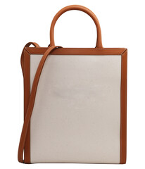 Image of a handbag for fashion on transparent background