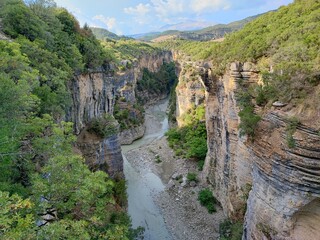 Osum Schlucht, Canyon in Albanien 