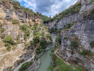 Osum Canyon in Albanien 