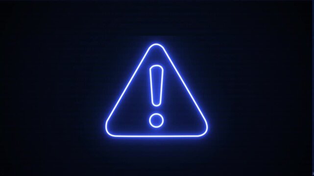 alert Icon with binary code background. Attention grabbing icon highlights the importance of digital safety in today's interconnected world.