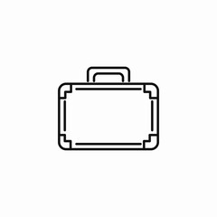 business briefcase icon icon sign vector