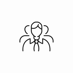 team group users icon sign vector