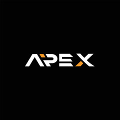 Apex Modern Minimal Logo Design &mdash; Abstract Letter A Symbol, Creative Branding Template for Business and Technology Company
