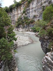 Osum Schlucht in Albanien 