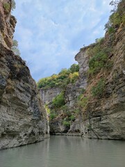 Osum Canyon in Albanien 
