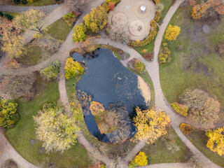 Warszawa, jesienna panorama miasta © hunter76