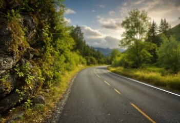 road to the mountains