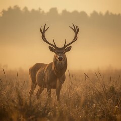 Fototapeta premium deer in the woods