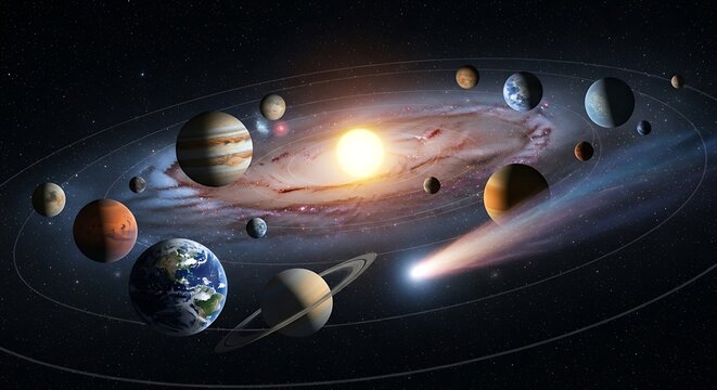 Solar System and Galaxy Overview