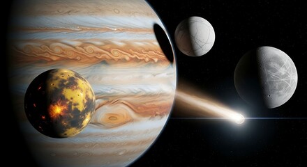 Jupiter and Comet Collision Course