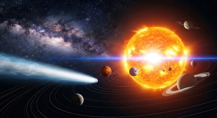Solar System Planets Journey