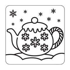 cute candle with holly bold & easy cute christmas coloring page, Whimsical Gingerbread House Coloring Pages for Kids & Adults, Christmas Coloring Pages, bold & easy cozy winter coloring book pages,