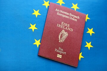 Ireland Passport European Union Blue