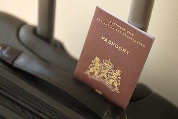 Netherlands Passport Touristic Baggage Luggage