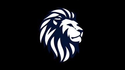 Fototapeta premium Lion Logo, no logos, no brands