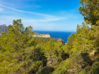 La Trapa  and Sa Dragonera island Mallorca Balearic Islands Spain