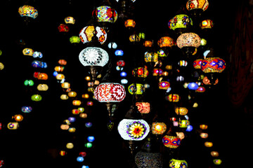 Traditional turkish lanterns