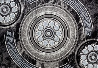 Carpet types and colors. Ideal for 3D rendering and installation in rooms.