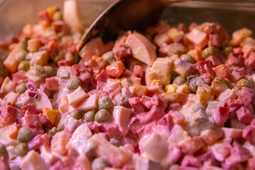 Huzarensalade - Dutch Indonesian Potato Salad