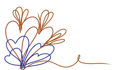 Abstract color background and copy space for text 