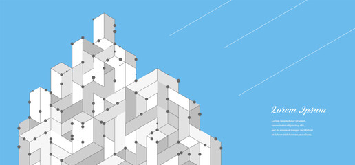 幾何学 抽象 建築 テクノロジー ビジネス 背景