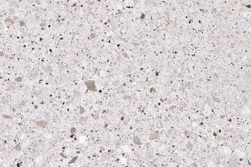 Gray Quartz Stone Texture Background with Speckled Aggregates