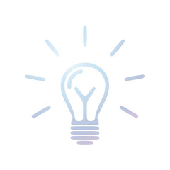 Bulb icon design template
