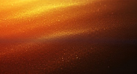 Abstract Golden Glitter Texture: Warm, Glowing, Sparkling, and Luxurious Background.
