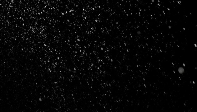 Fine Drizzle and Snow Overlay: Transparent PNG Texture