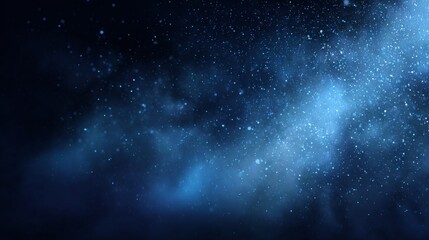 Fototapeta premium A Fascinating Night Sky Filled with Sparkling Stars and Galactic Dust, Evoking the Mystery of the Universe