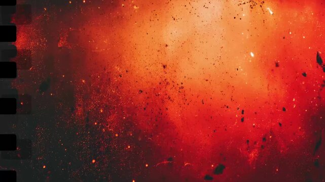 Super 8 film leader flicker and grain texture. High quality 4k footage