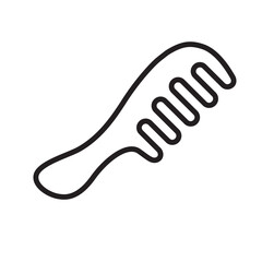 comb icon vector design template