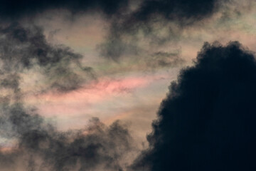 Aurora-like Evening Sky Over Kolkata