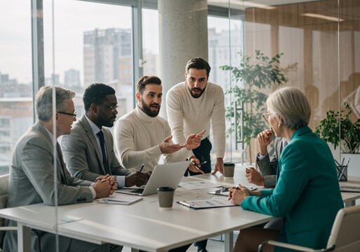 Collaborative Office Meeting