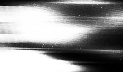 Distressed halftone grunge texture with dynamic print scratch effect. Horizontal rough ink noise overlay. Abstract vintage glitch backdrop.