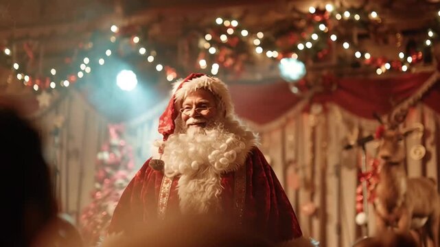 Christmas 3D Animation Pack &ndash; Santa Claus, Reindeer, Snowy Village, Gifts and Magical Holiday Backgrounds with Festive Lights and Cinematic Atmosphere, video Christmas, Christmas video, wallpaper